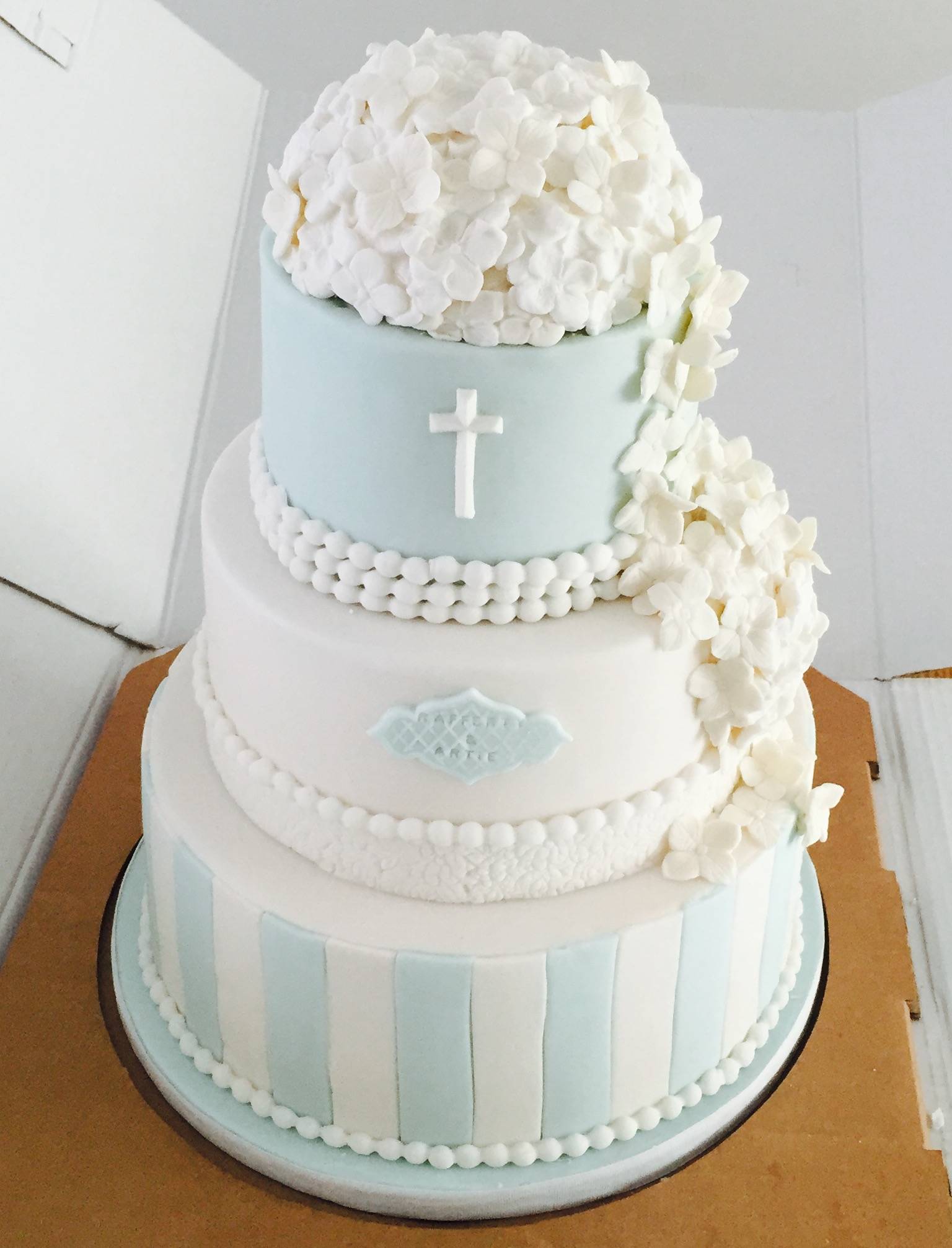 Baby Christening Cake Baby Christening Cake