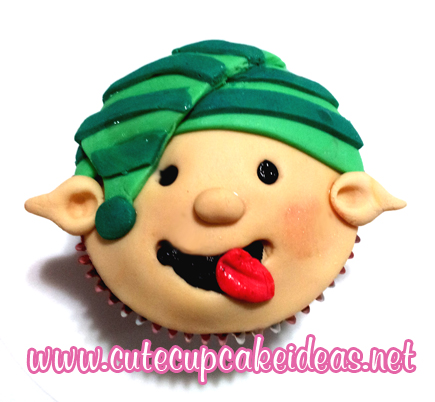 Baby Face Cupcake