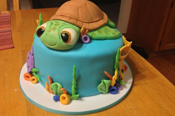 Baby Sea Turtle Baby Shower Cake Baby Sea Turtle Baby Shower Cake