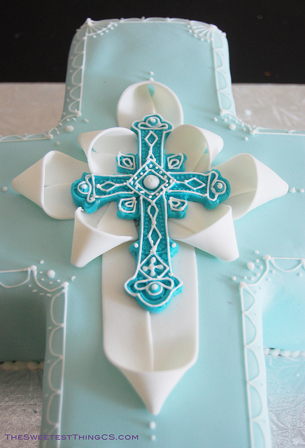 Baptism Cross Cakes Ideas Baptism Cross Cakes Ideas
