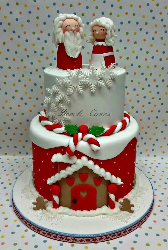 Beautiful Christmas Cake Beautiful Christmas Cake