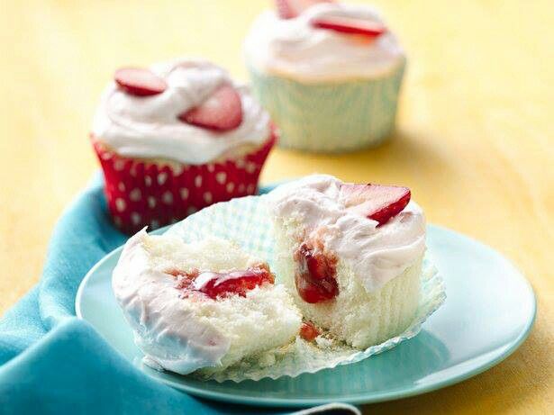 Betty Crocker Strawberry Cupcakes Betty Crocker Strawberry Cupcakes