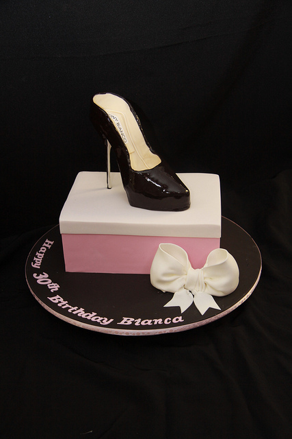 Birthday Cake Shaped Like Shoe