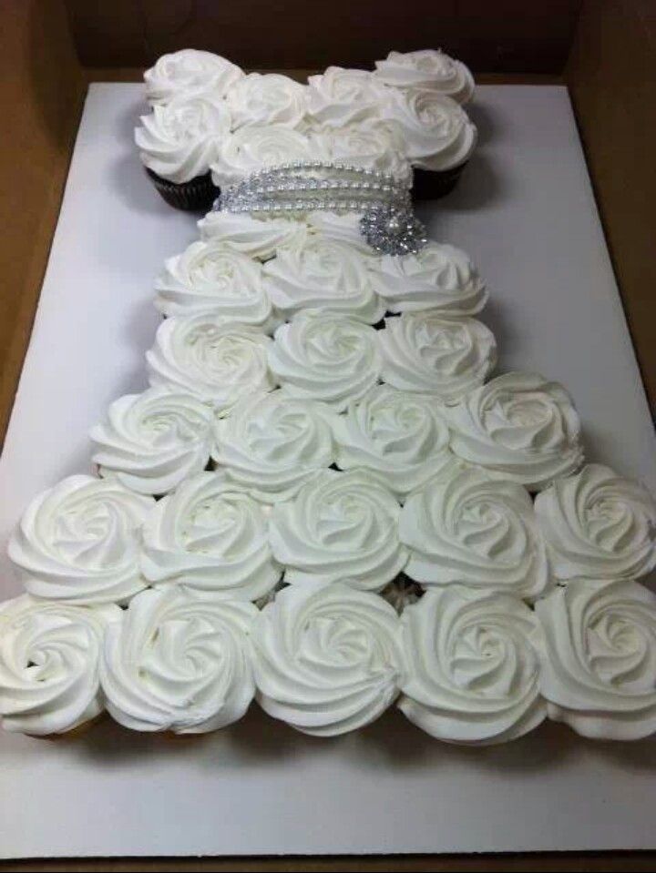 Bridal Shower Cupcake Dress