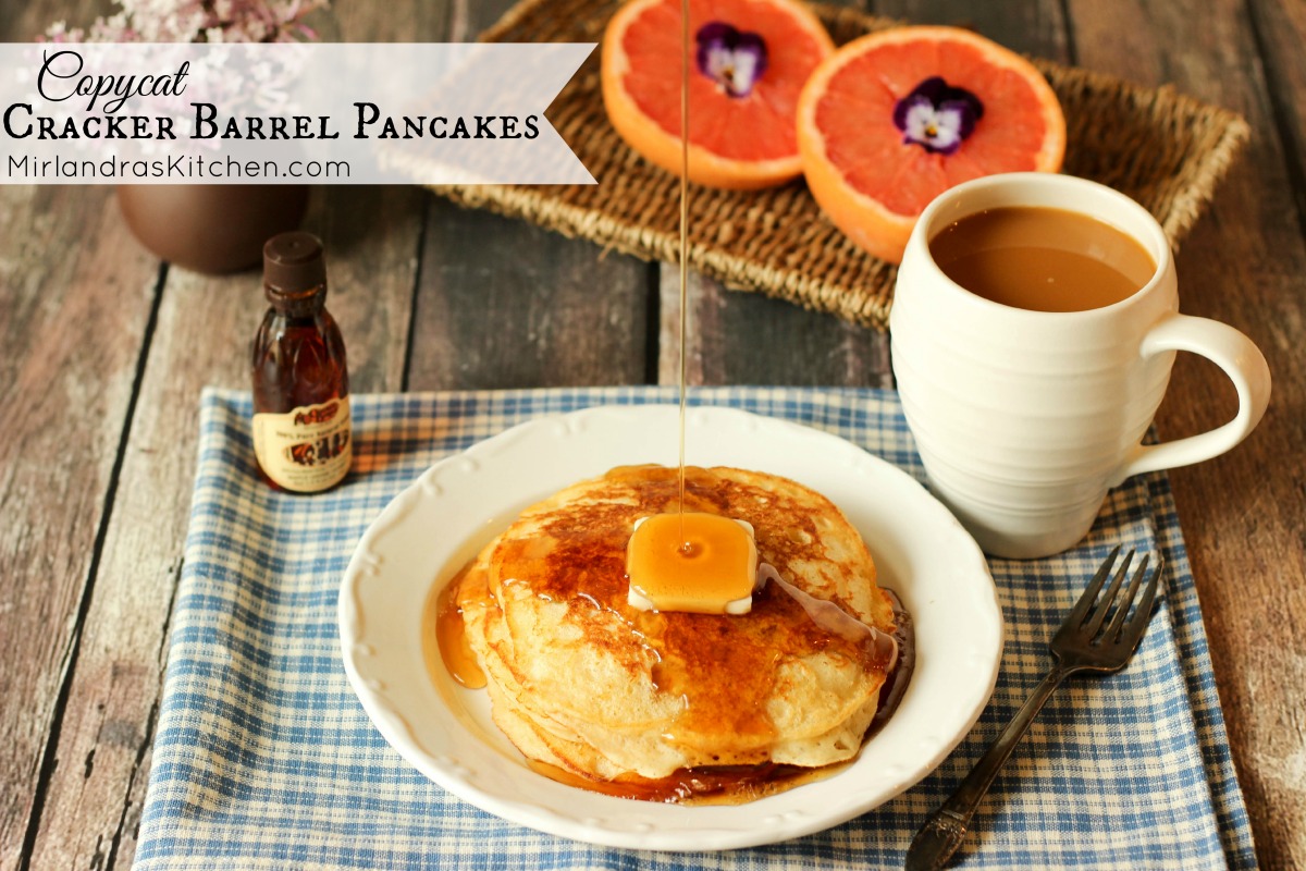 Copycat Cracker Barrel Pancakes