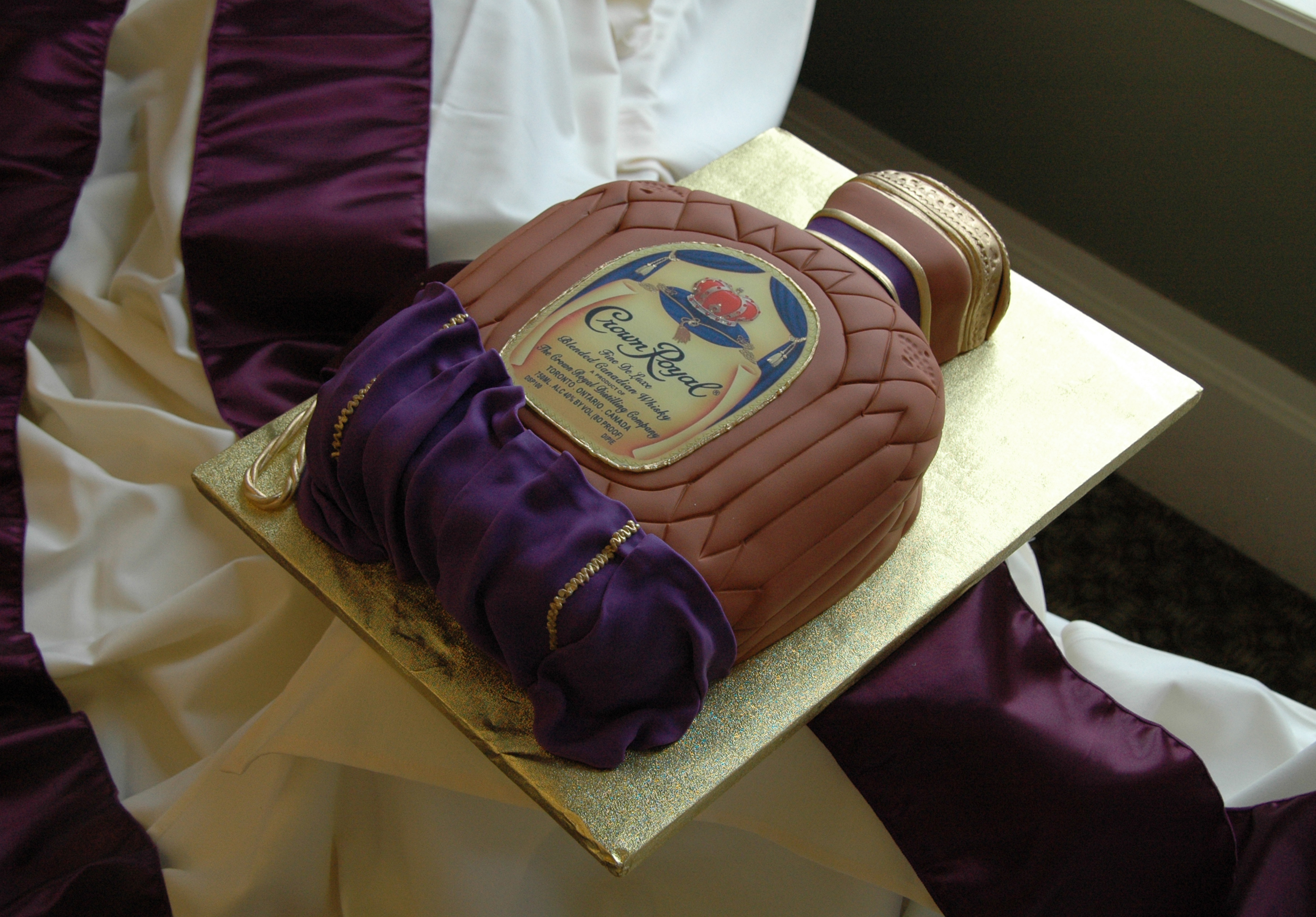 Crown Royal Grooms Cake