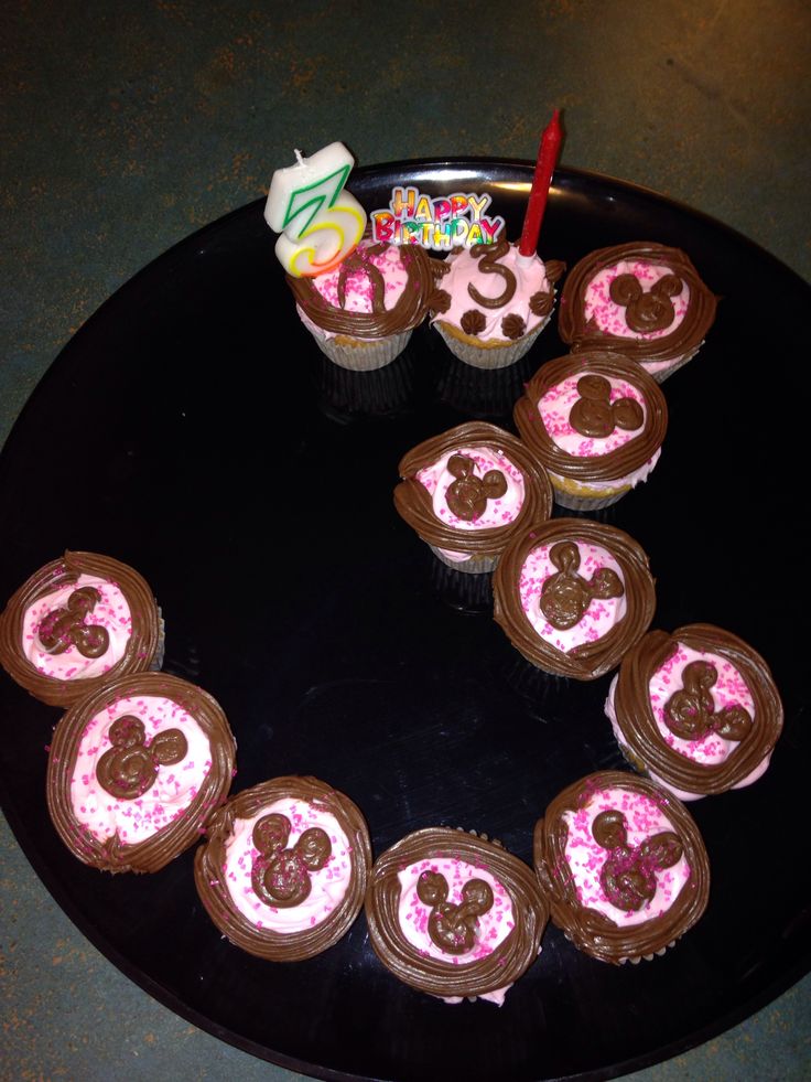 Cupcakes Shaped Like Numbers Cupcakes Shaped Like Numbers