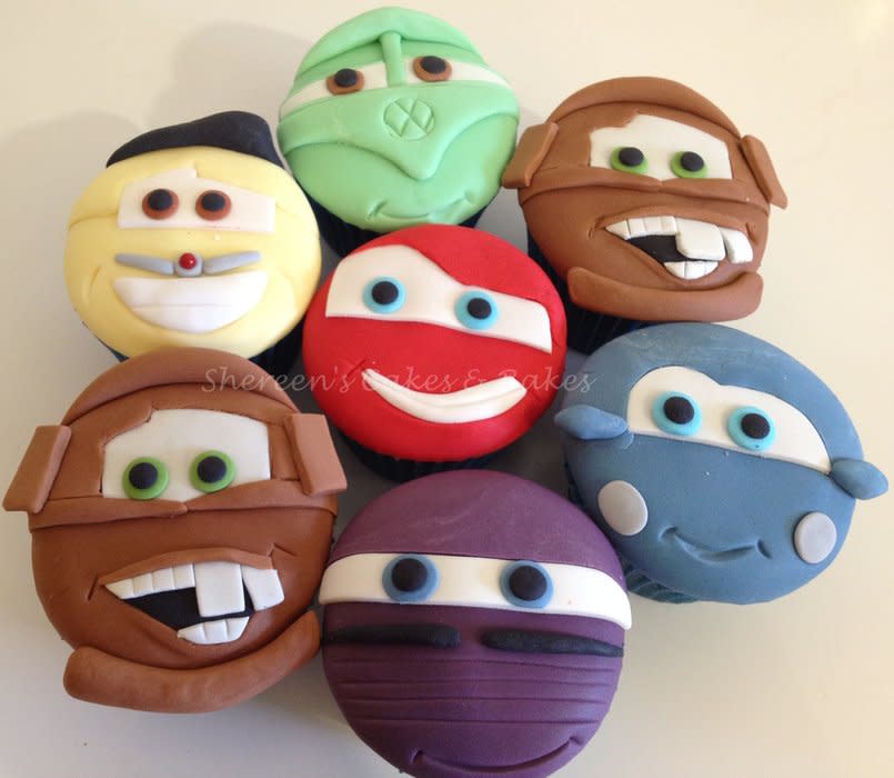 Disney Cars Cupcake Cake Disney Cars Cupcake Cake