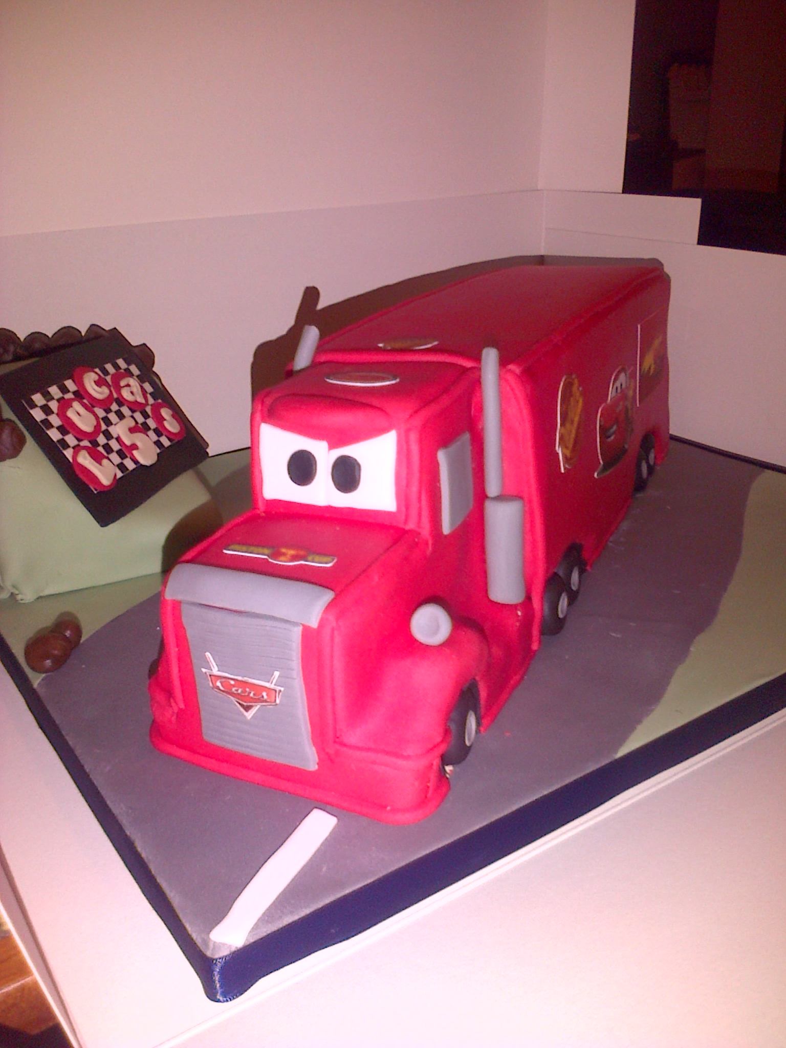 Disney Cars Mack Truck Cake Disney Cars Mack Truck Cake