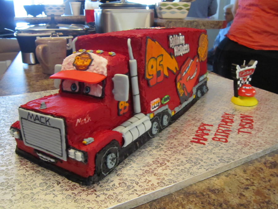 8 Photos of Disney Truck Cakes 8 Photos of Disney Truck Cakes