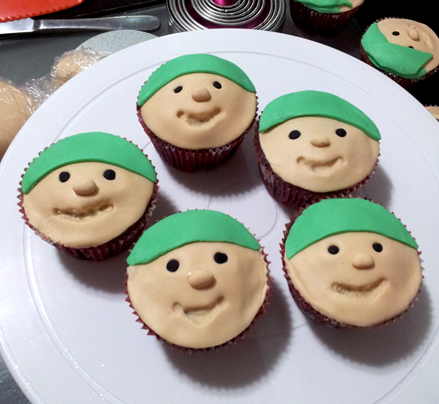 Elf Cupcake Ideas