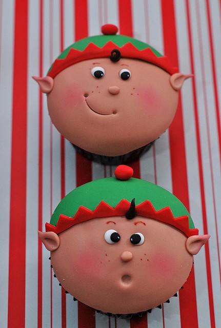 Elf Cupcakes