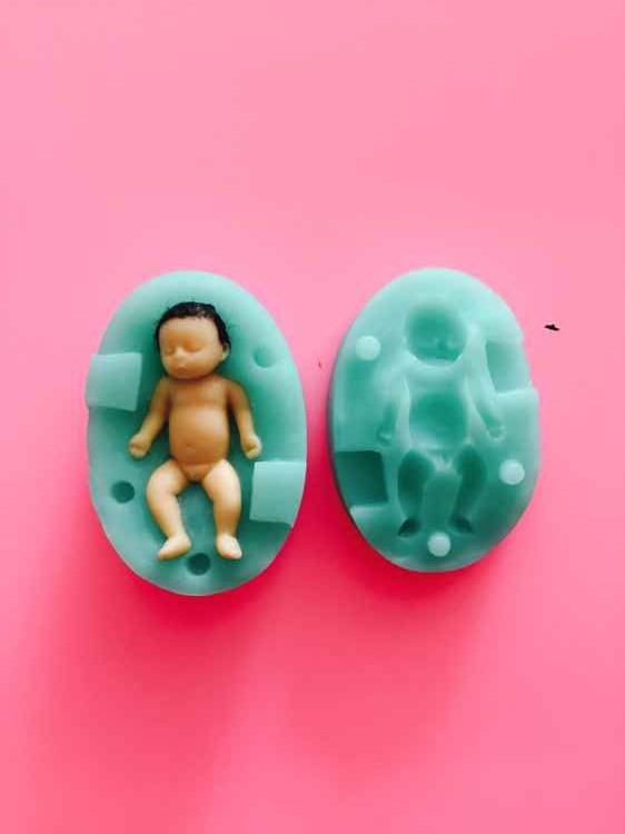 Fondant Baby Mold Silicone Fondant Baby Mold Silicone