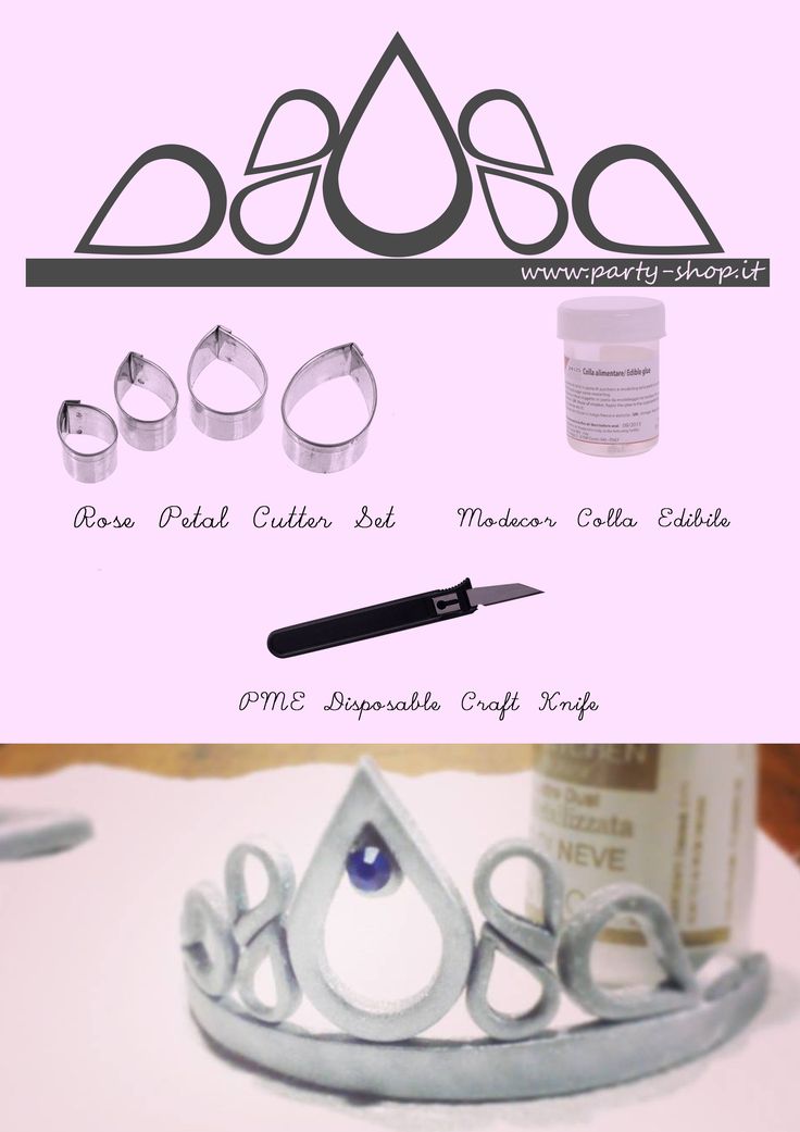 Fondant Crown Cake Topper Template Fondant Crown Cake Topper Template