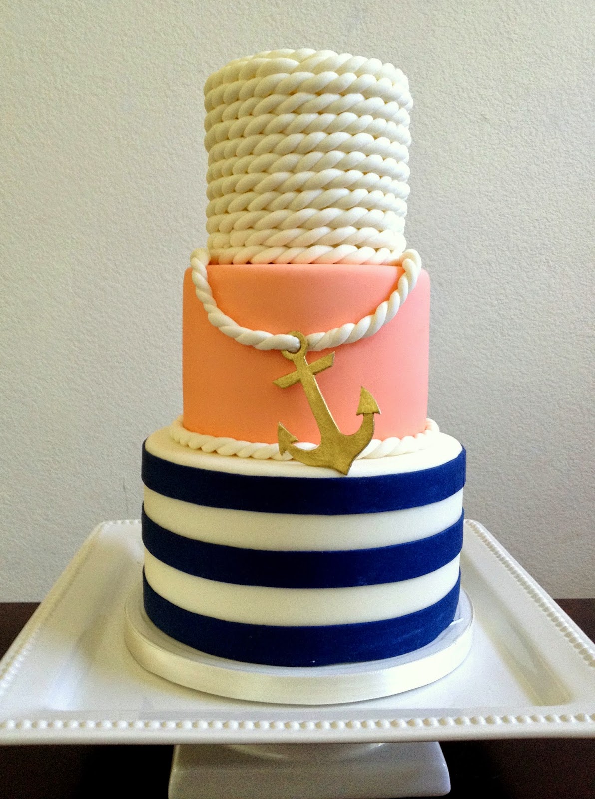Fondant Rope Cake Fondant Rope Cake