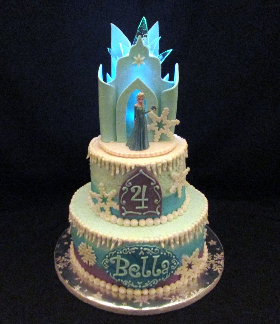Frozen Ice Castle Cake Frozen Ice Castle Cake