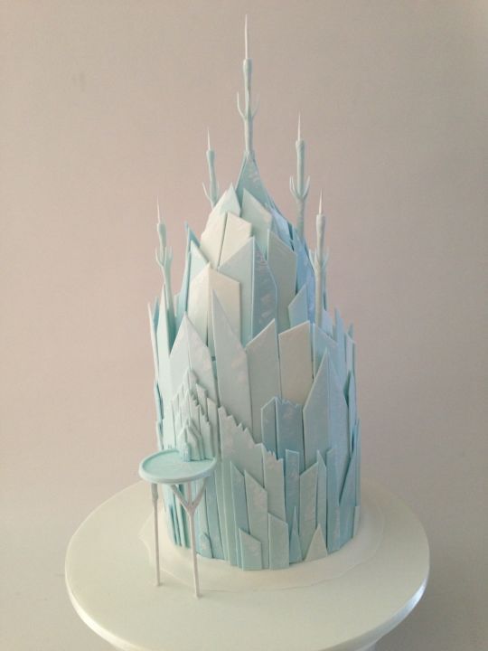 Frozen Ice Castle Cake Frozen Ice Castle Cake