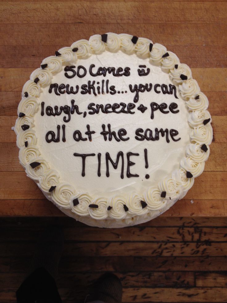 Funny Sayings for Cakes for Turning 50
