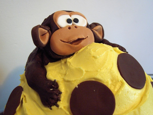 Giant Monkey Birthday Cake Giant Monkey Birthday Cake