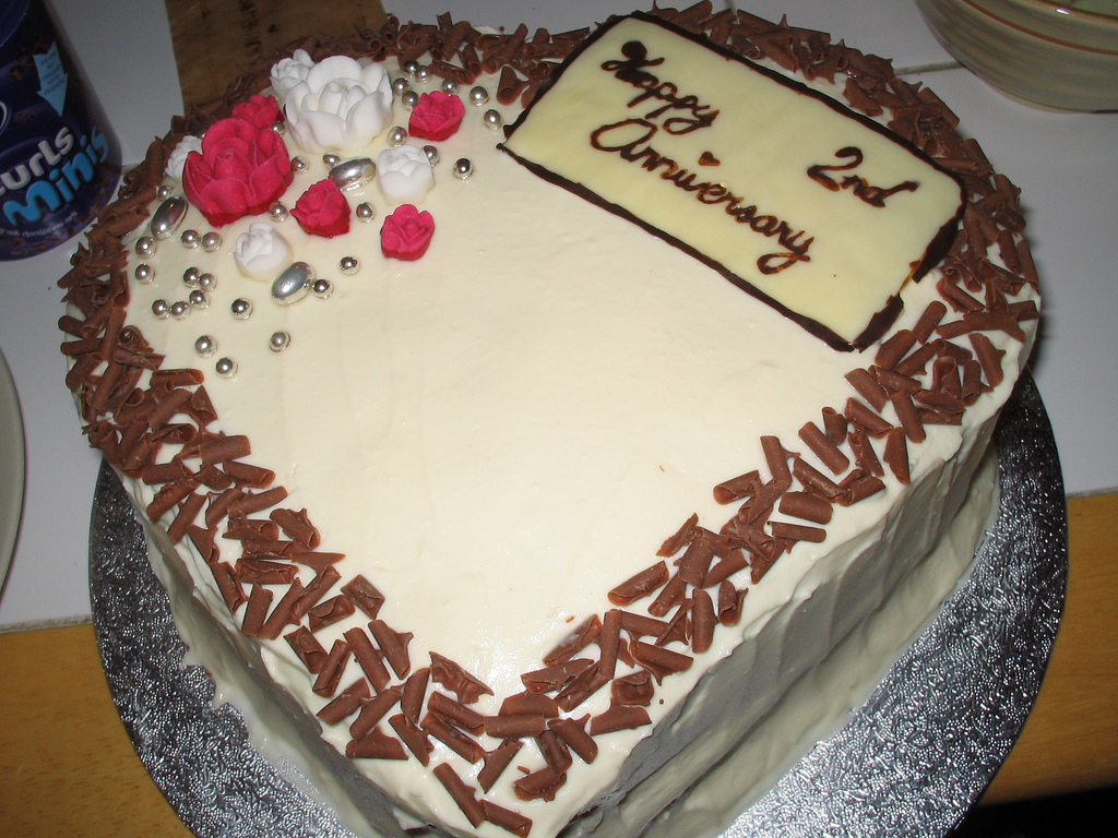 Happy 2nd Anniversary Wedding Cakes Happy 2nd Anniversary Wedding Cakes