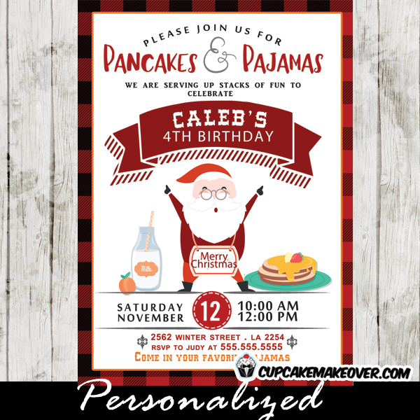 Happy Birthday Black and Red Invitation Happy Birthday Black and Red Invitation