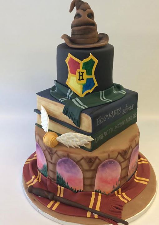 8 Photos of Best Harry Potter Fondant Cakes 8 Photos of Best Harry Potter Fondant Cakes