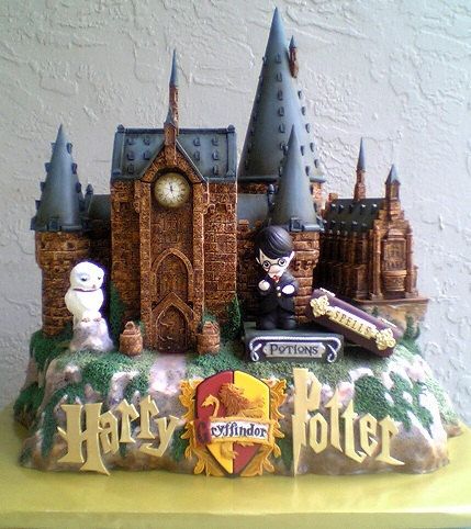Harry Potter Hogwarts Castle Cake Harry Potter Hogwarts Castle Cake
