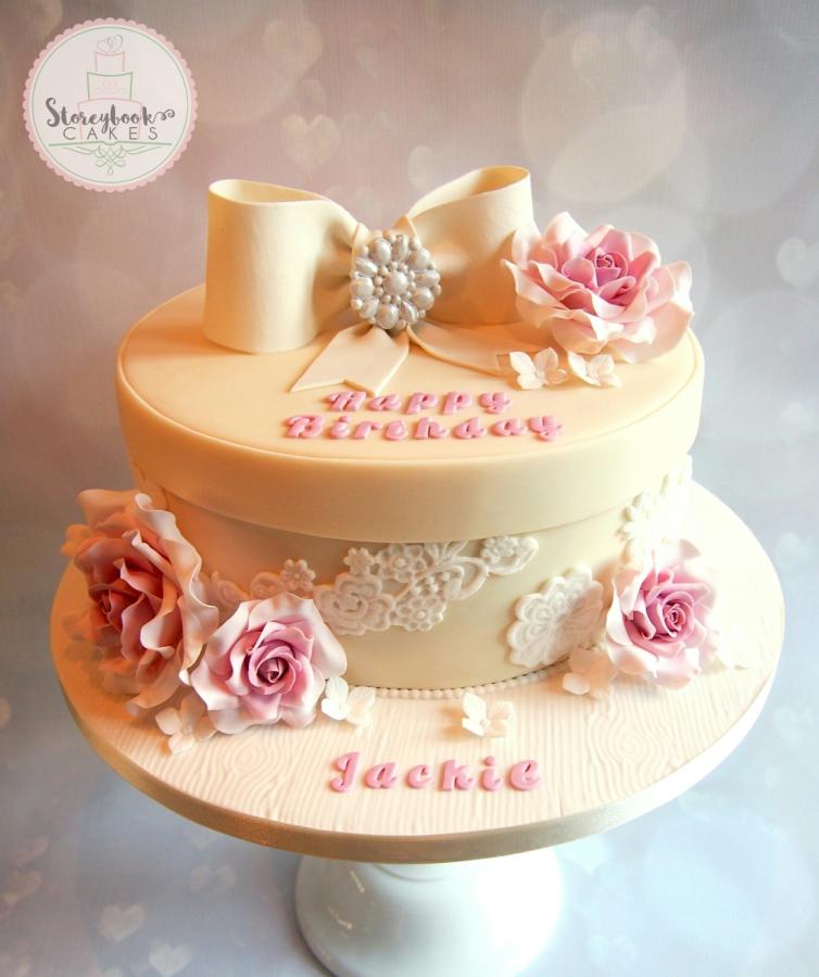 Hat Box Cake Hat Box Cake