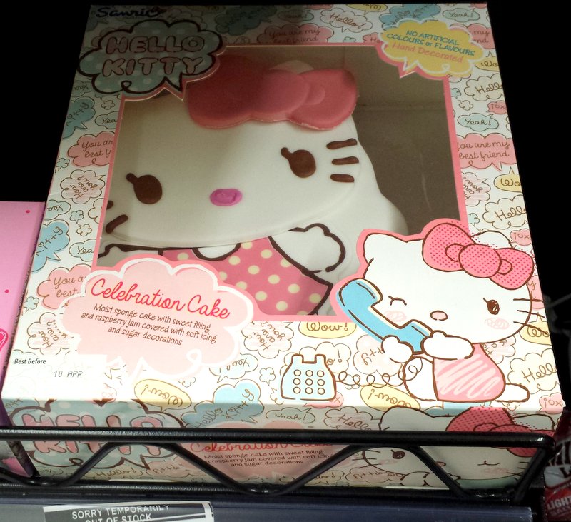 Hello Kitty Birthday Cake