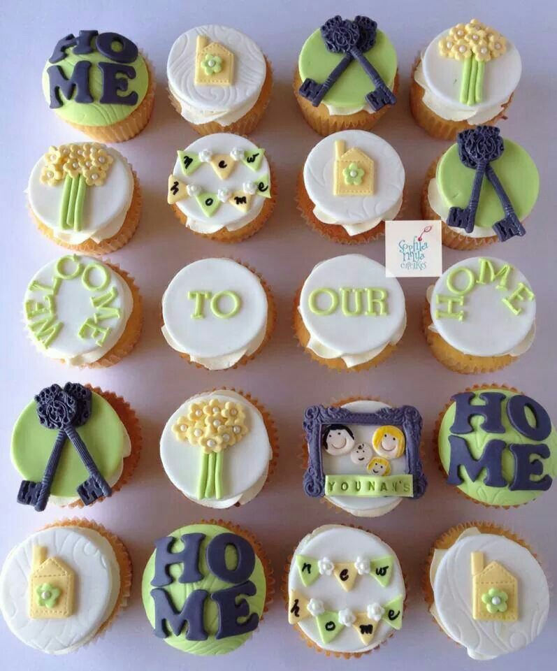House Warming Cupcakes House Warming Cupcakes
