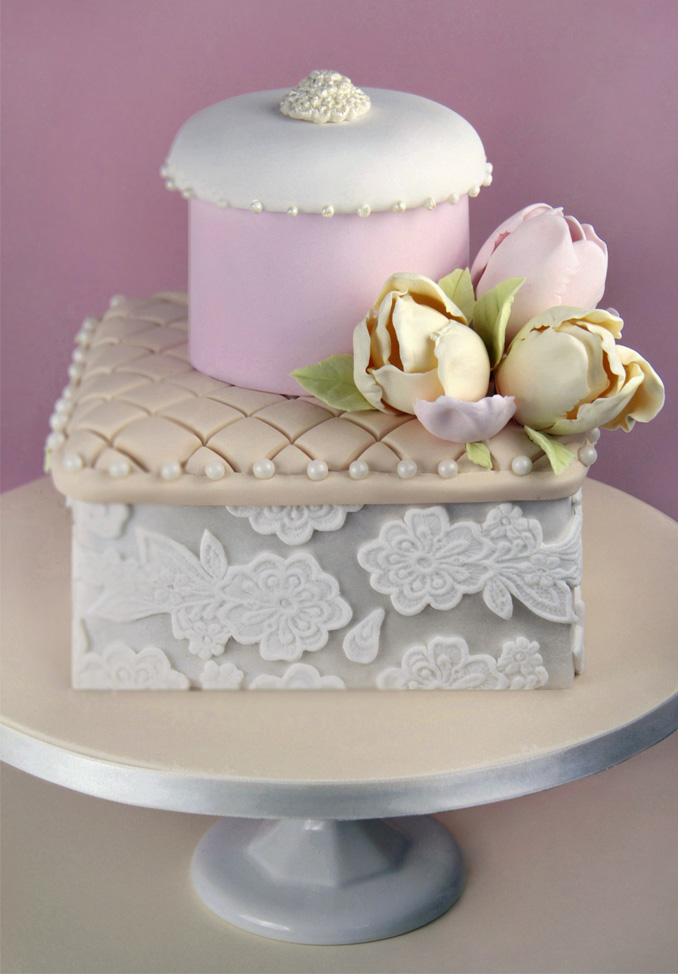 Jewelry Box Cake