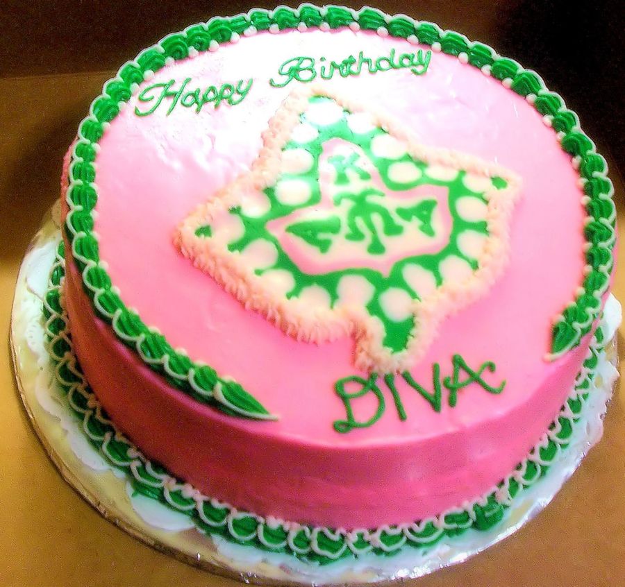 Kappa Alpha Birthday Cake.