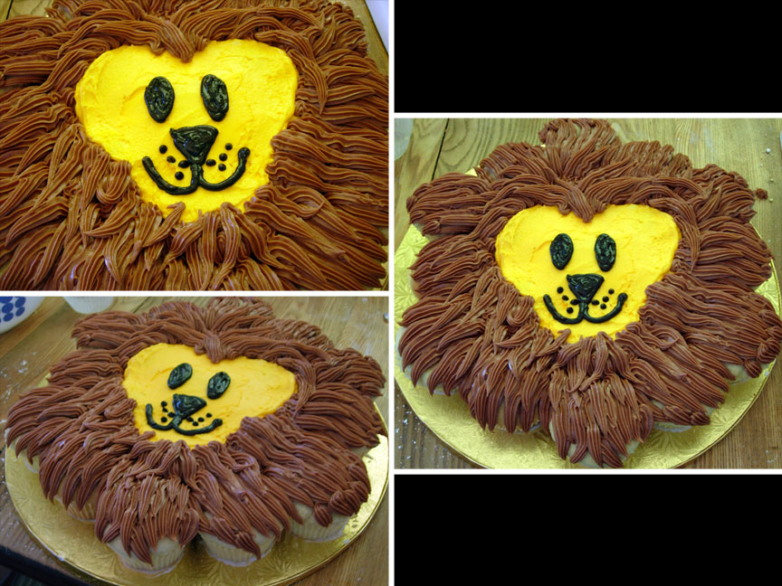 Lion Cupcakes