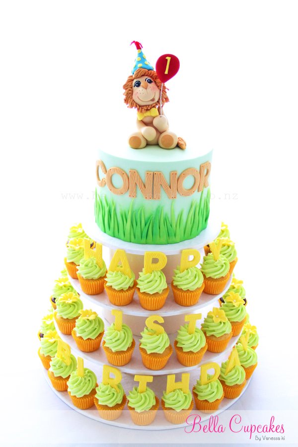 Lion King Cupcake Cake