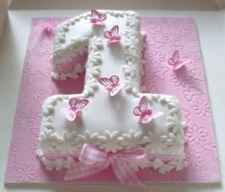 Little Girls 1st Birthday Cake Little Girls 1st Birthday Cake