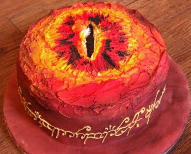 Lotr Eye of Sauron Cake Lotr Eye of Sauron Cake