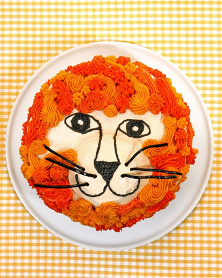 Martha Stewart Lion Cake