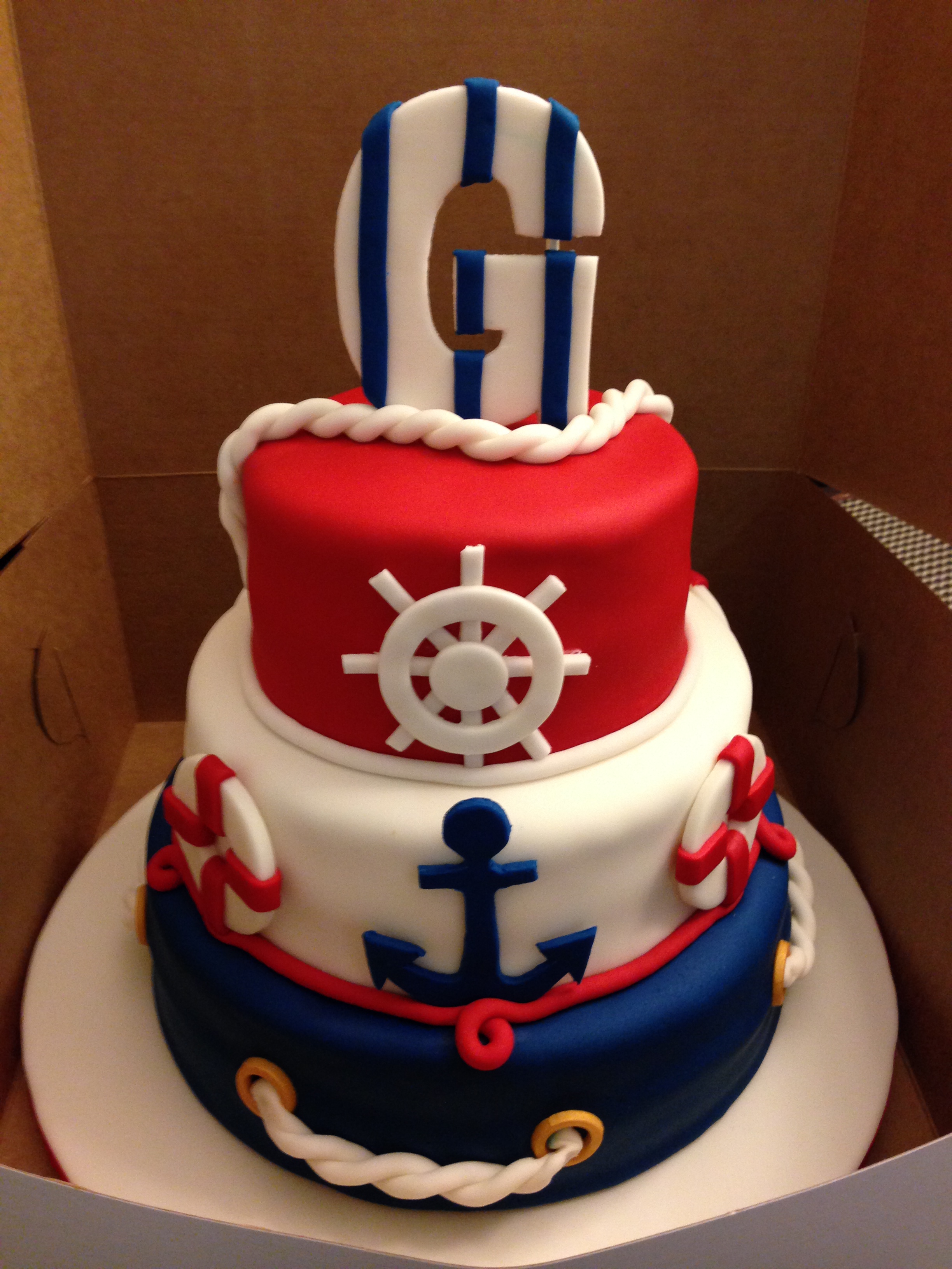 Nautical Cake Decorations Nautical Cake Decorations