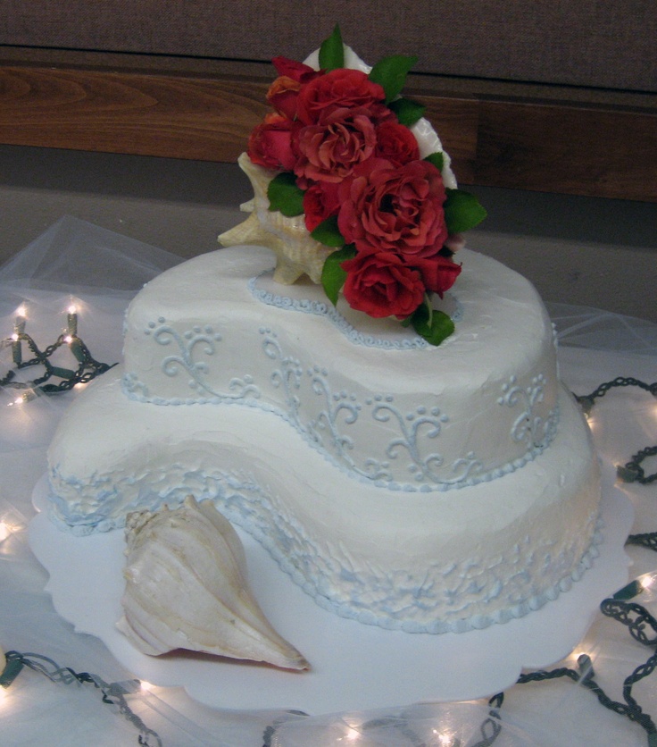 Paisley Shaped Wedding Cake Paisley Shaped Wedding Cake
