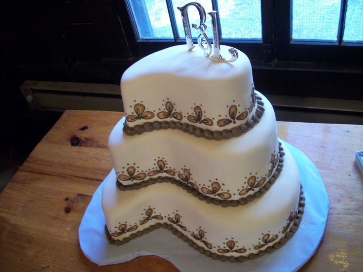 Paisley Wedding Cake Paisley Wedding Cake