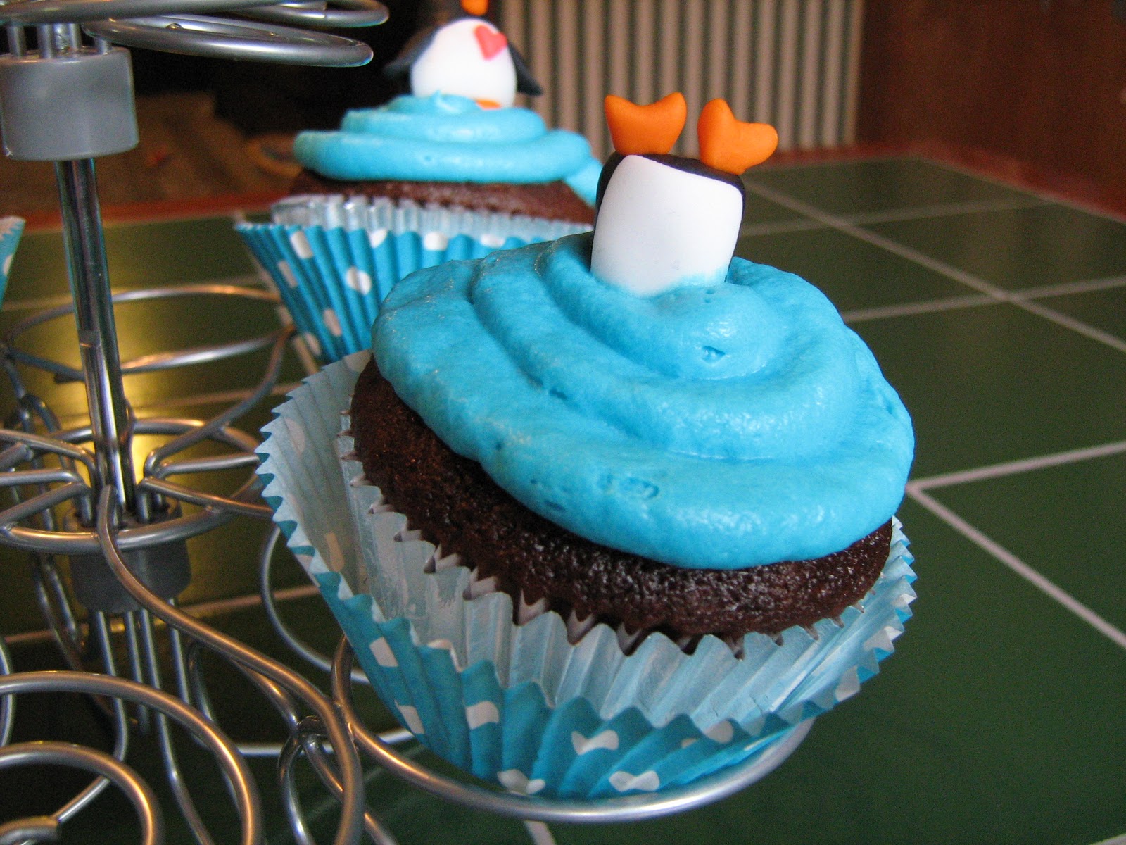 Penguin Cupcakes