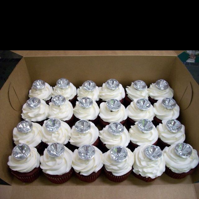 Pinterest Bridal Shower Cupcake Ideas