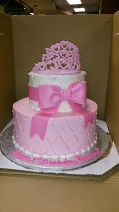 Quilted Pink Princess Cake Quilted Pink Princess Cake