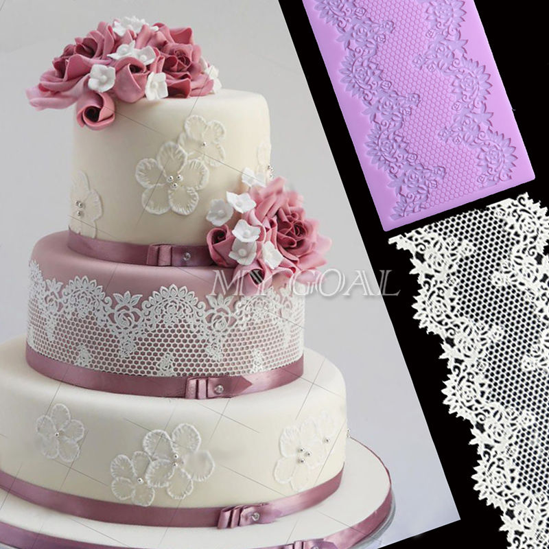 Silicone Lace Molds for Cake Decorating