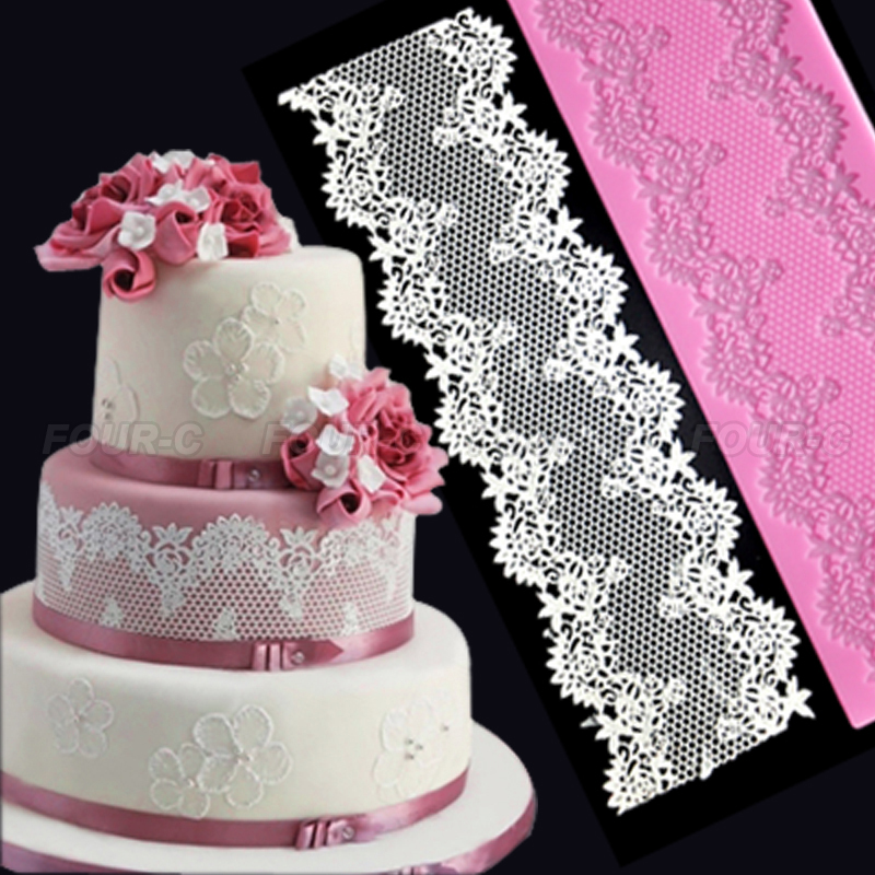 Silicone Lace Molds for Cake Decorating