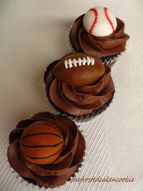 Sports Cupcake Toppers