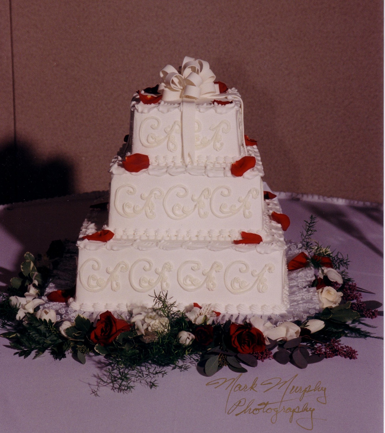 Square Wedding Cake Square Wedding Cake