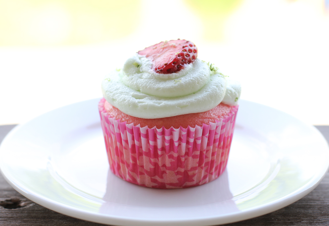 Strawberry Lime Margarita Cupcakes Strawberry Lime Margarita Cupcakes