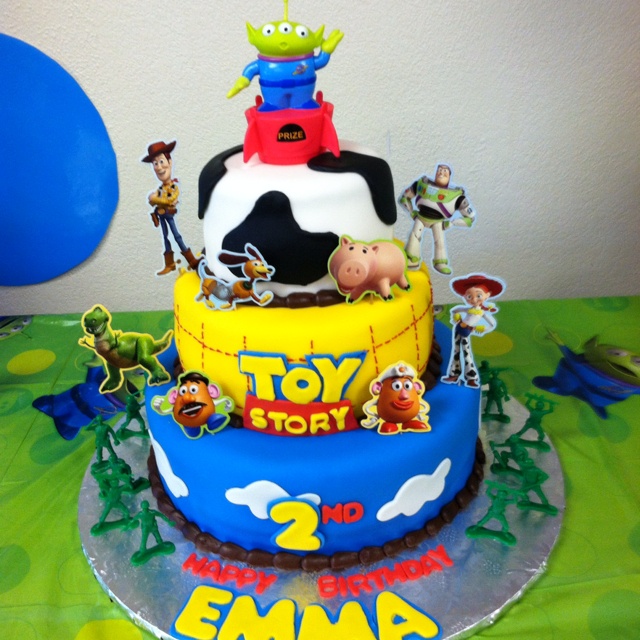 Toy Story Birthday Cake