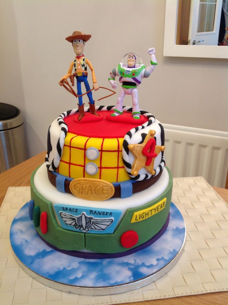 Toy Story Birthday Cake